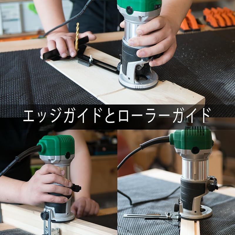 BATOCA 電動トリマー 木工用 自動カンナ チャック孔径6mm/8mm BATOCA 電動トリマー 木工用 自動カンナ チャック孔径6mm/8mm