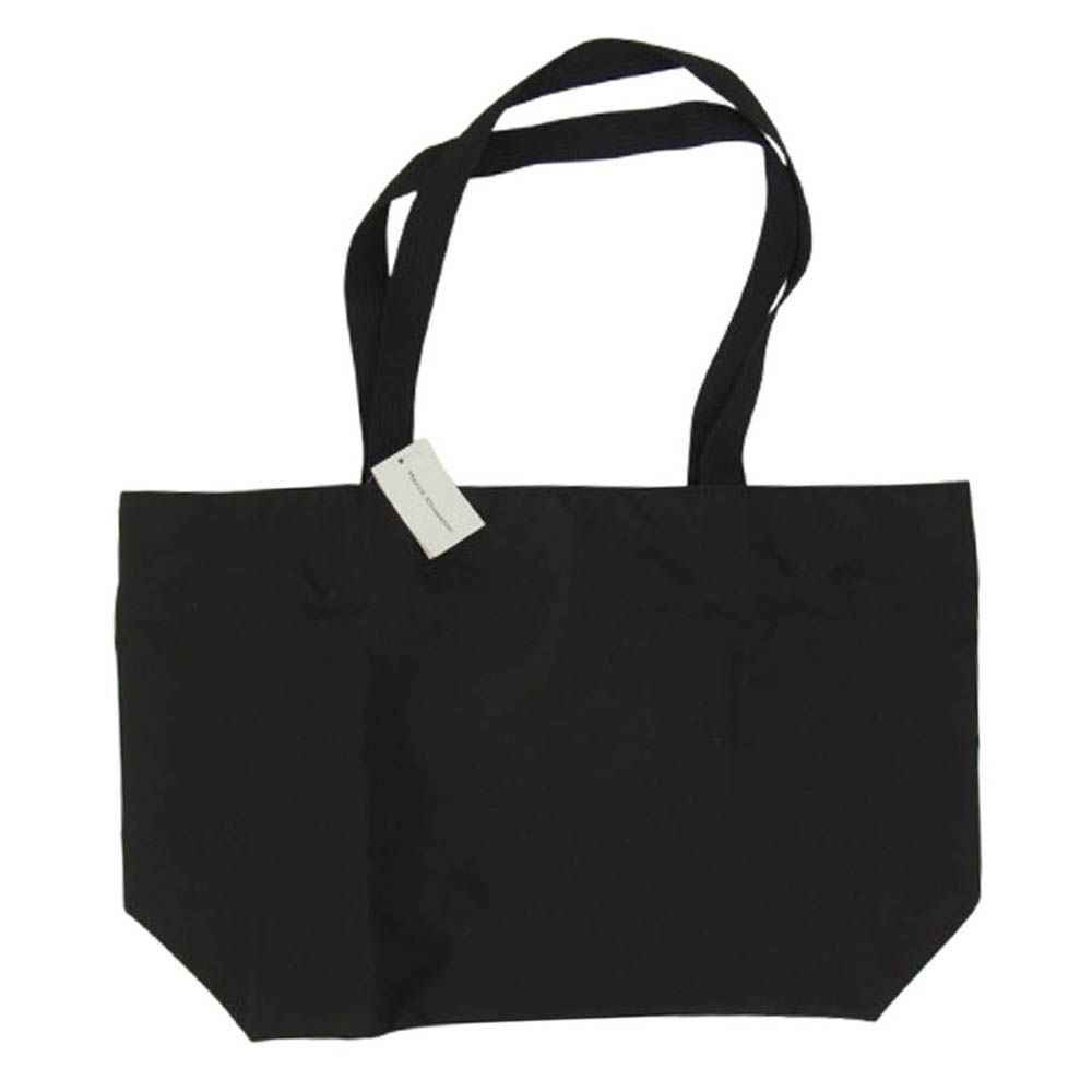 Herve Chapelier エルベ シャプリエ 904N ナイロン スクエアショルダー L トート バッグ ブラック系 新古品 ♥