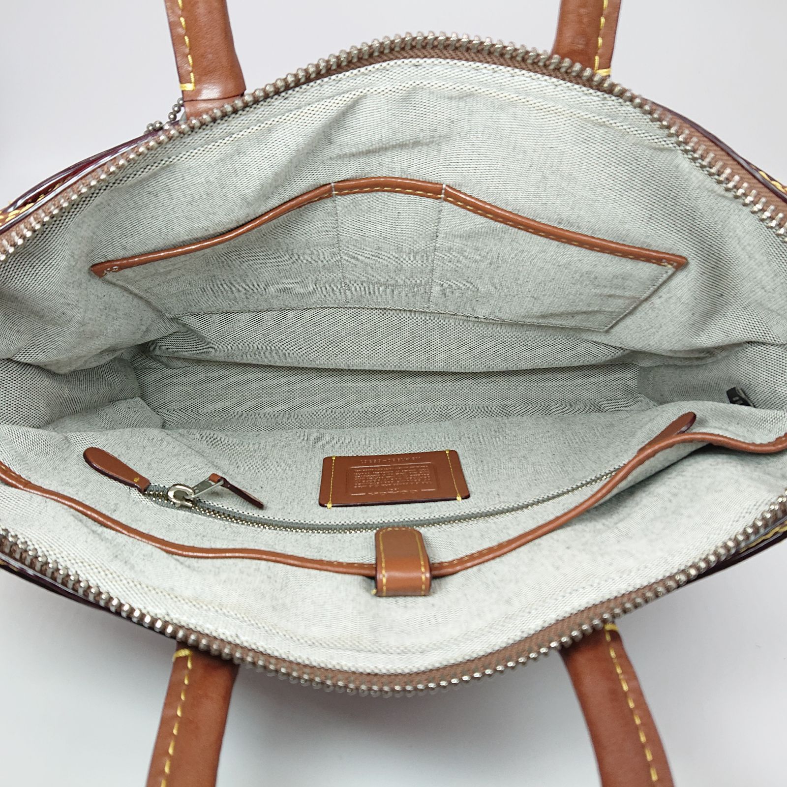 COACH コーチ ビジネスバッグ ショルダーバッグ 2WAY ブラウン