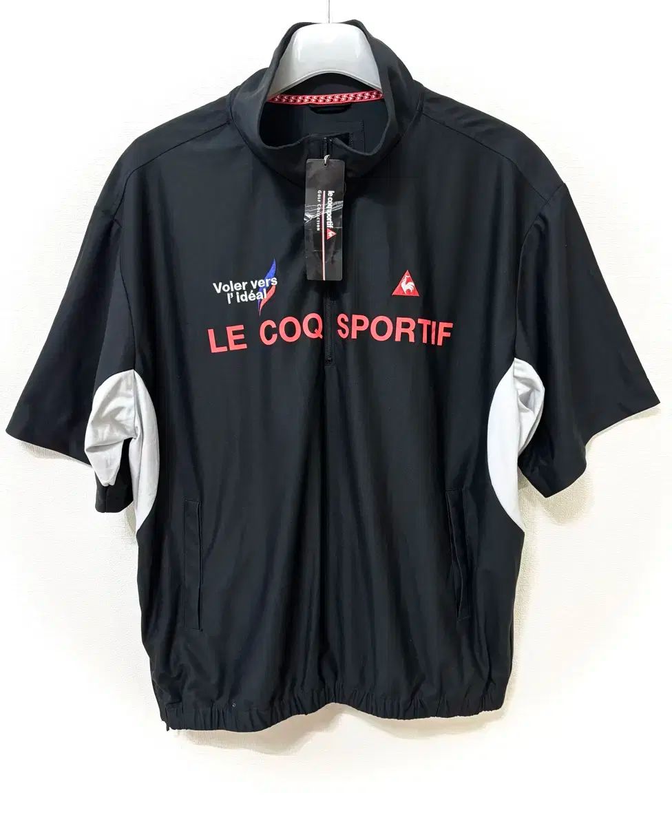 le coq sportif(ルコックスポルティフ) ゴルフ Sportif Anorak（アノラック） ウインドブレーカー 半袖 (未着用) LL