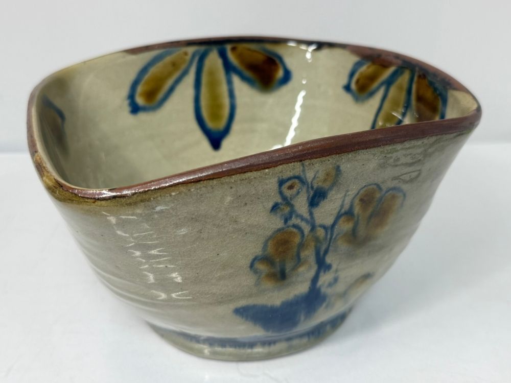 茶道具 沖縄陶器 やちむん 鉢 経年在庫品 古琉球 沖縄 壺屋焼 やちむん