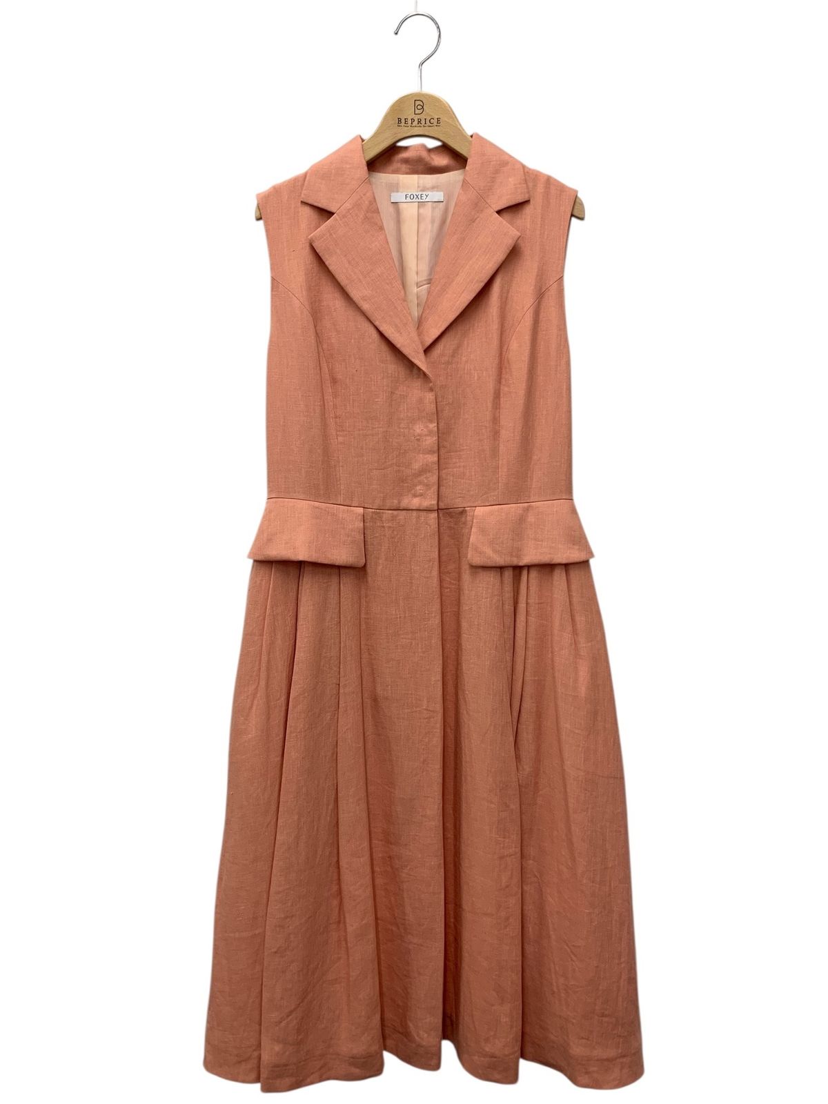 フォクシーブティック Cefiro セフィーロ 41862 ワンピース 42 ピンク