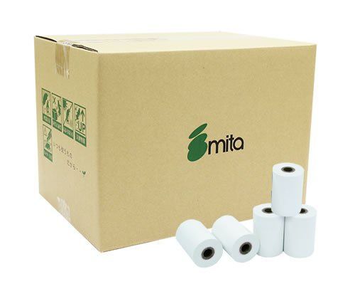 激安大特価，送料無料 100巻 mita MP-B20 対応 汎用 感熱 ロール紙 (100巻) セイコー インスツル用 その他