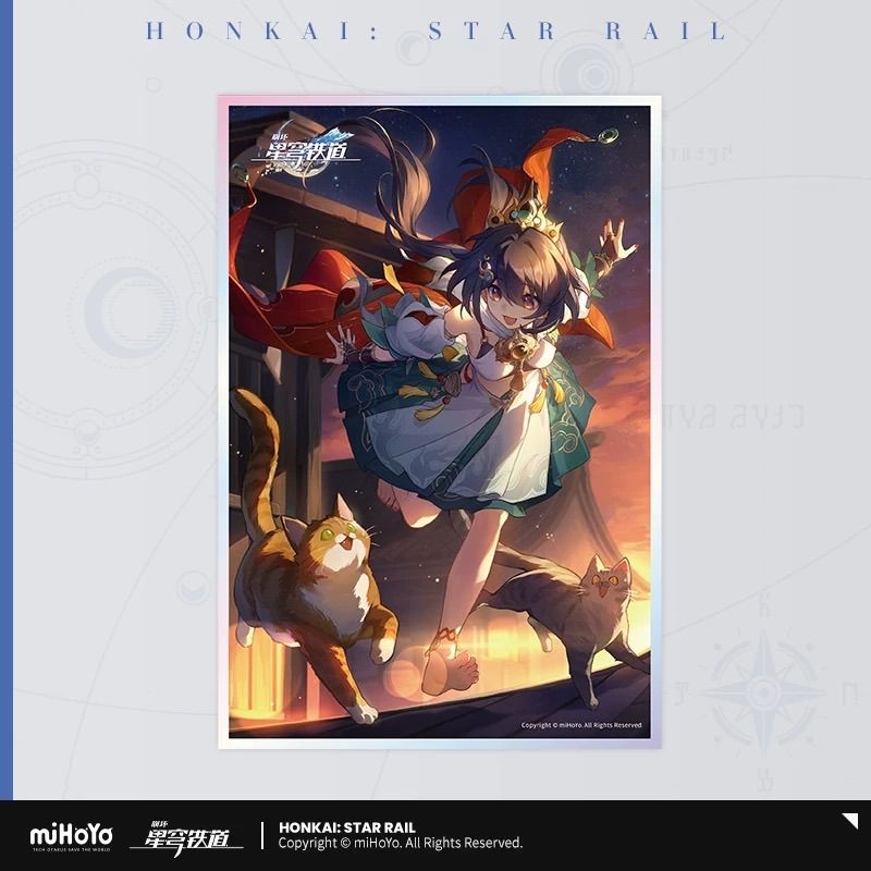 崩壊：スターレイル・公式 アクリル色紙（光円錐）黄泉 ホタル