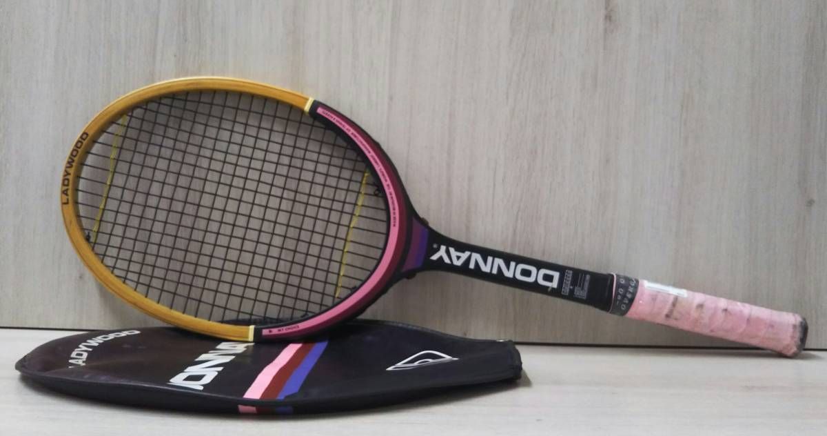 DONNAY LADYWOOD ドネーレディーウッド テニスラケット ケース付属 DONNAY LADYWOOD ドネー レディーウッド テニスラケット ソフトケース