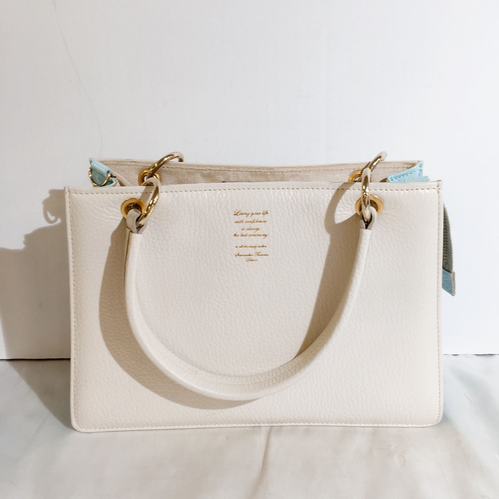 美品】Samantha Thavasa サマンサタバサ バンドバッグ ショルダー 