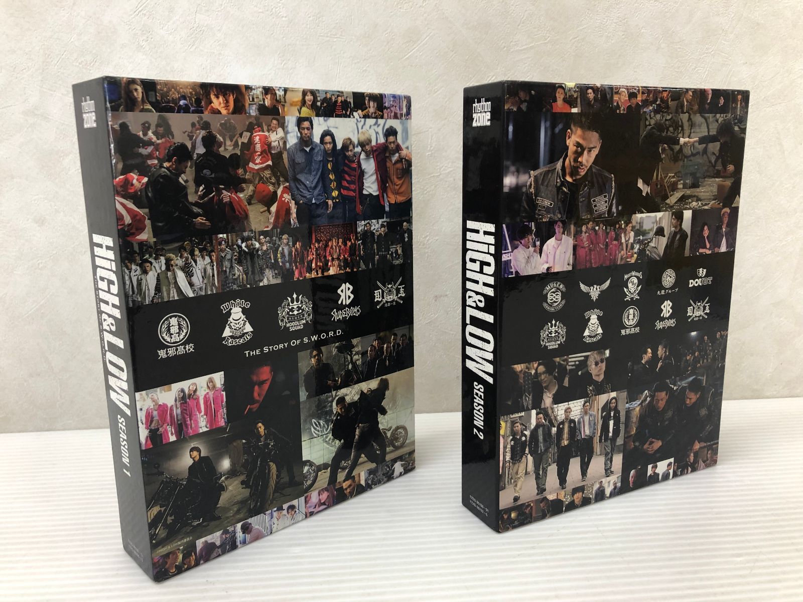 HIGH＆LOW DVD-BOX2つセット 中古品 smjdv086592 - メルカリ