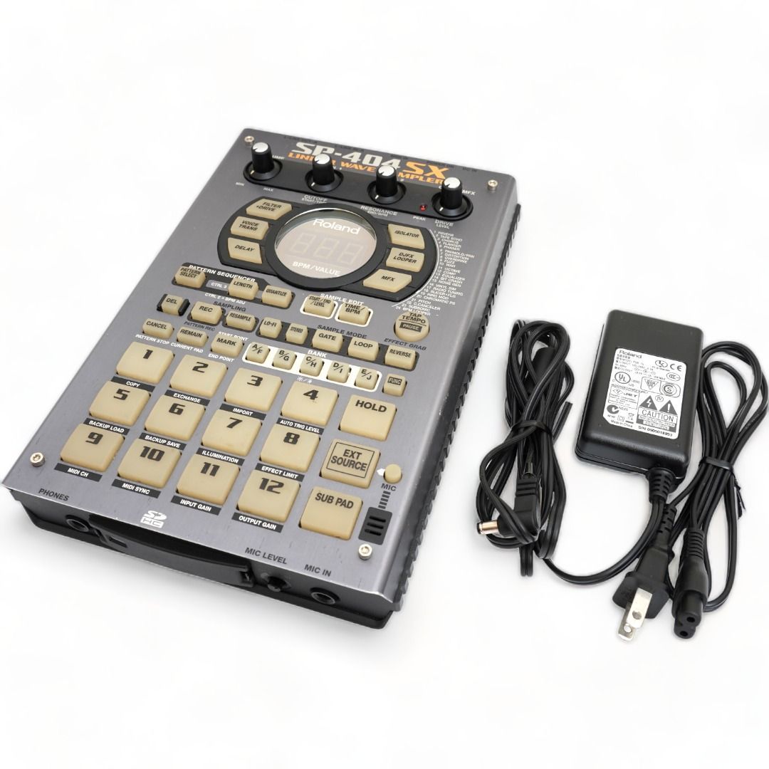 特典進呈Roland ローランド SP-404SX 中古。ケーブル付き サンプラー