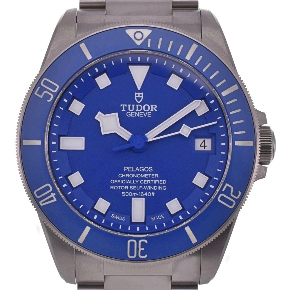 チューダー  チュードル TUDOR 25600TB ペラゴス デイト チタン　 自動巻き メンズ美品箱付き E#130912