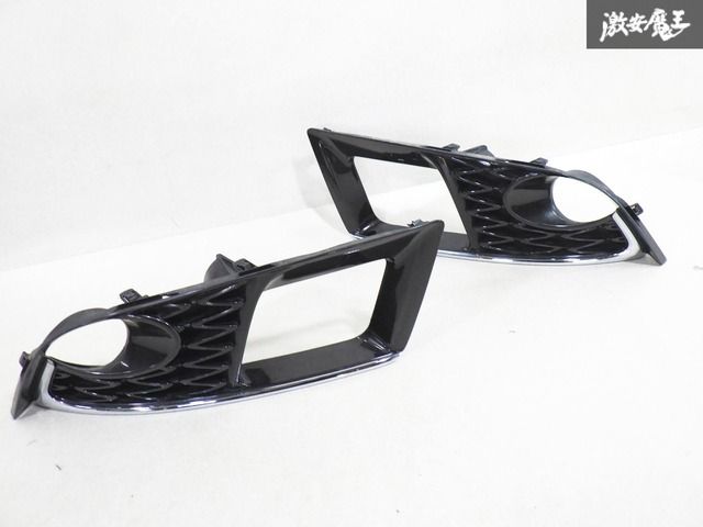 程度良好！！ LEXUS レクサス 純正 UVF46 LS600h Fスポーツ 後期 フォグライト フォグランプ カバー 左右 セット 81483-50010 棚21S