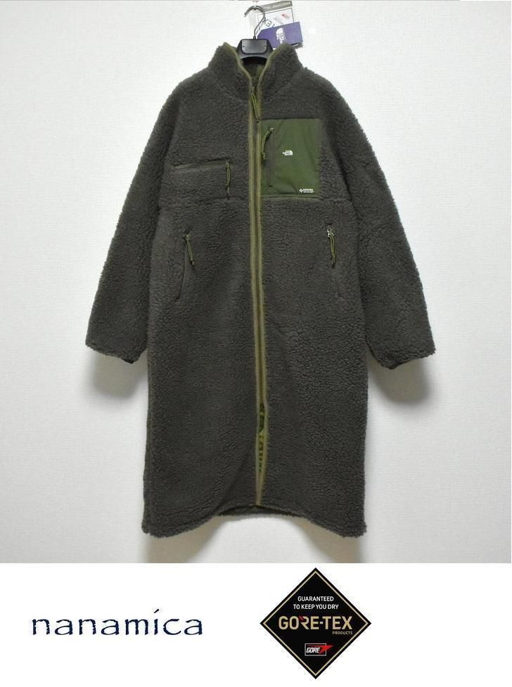 【送料無料】新品 ノースフェイス パープルレーベル ウールボア フリース フィールドコート W'S Olive ★ ノースフェイス パープルレーベル ウールボア フリース