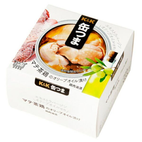 メーカー|問屋直送品 代引不可 国分 K-K 缶つま マテ茶鶏のオリーブオイル漬け 150g×12個入× 2ケース ｜ つまみ 缶詰 おかず