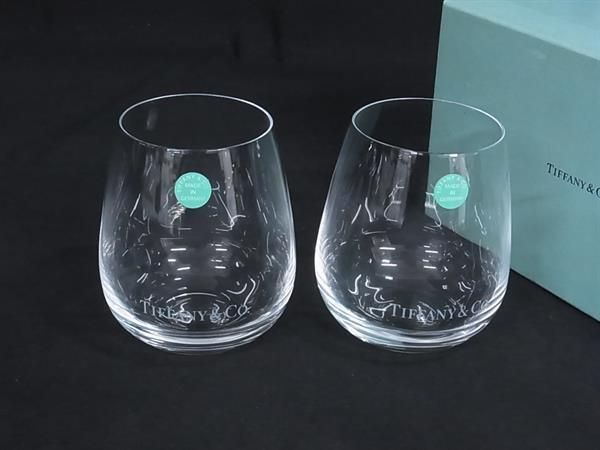□新品□未使用□ TIFFANY＆Co ティファニー グラス タンブラー コップ