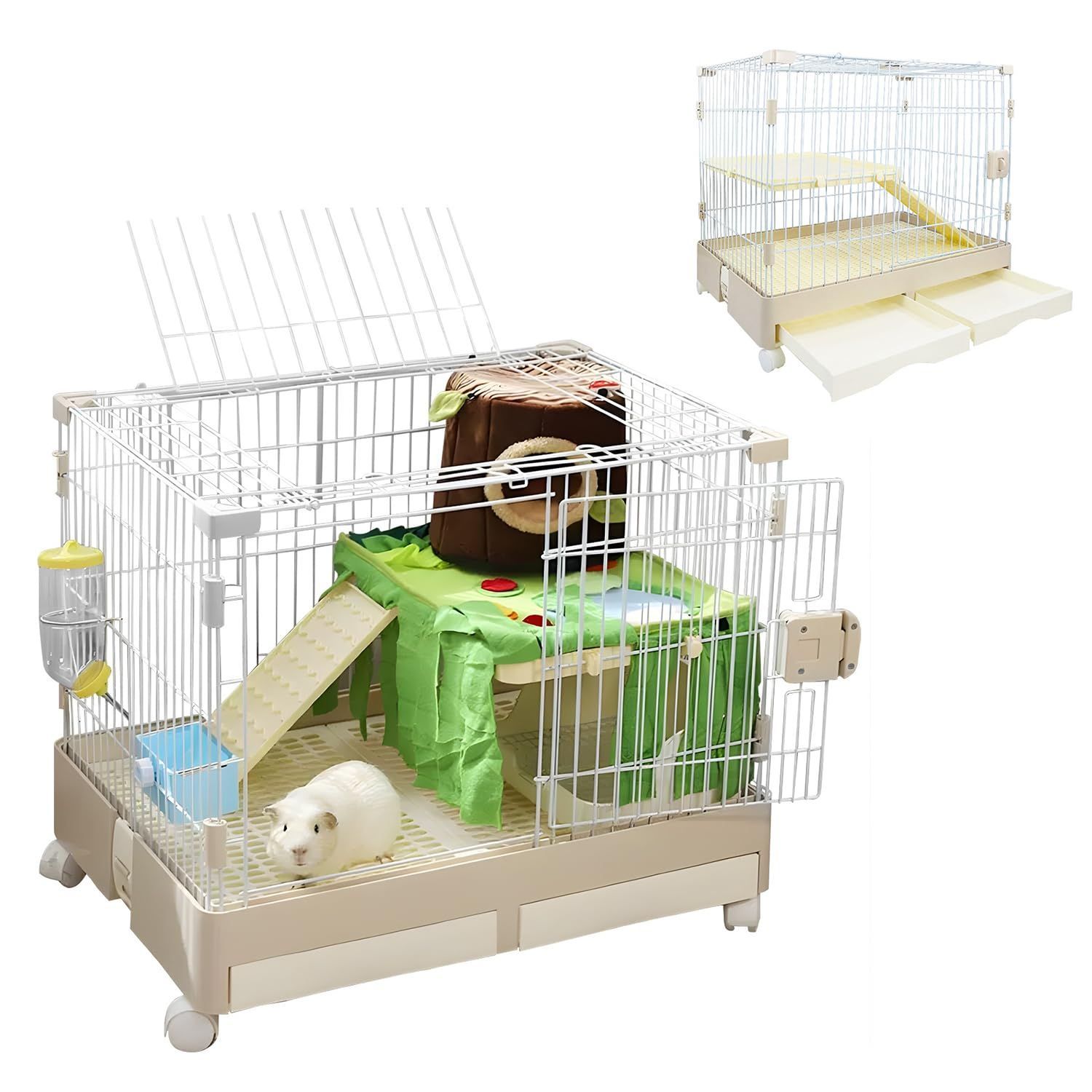 Amazon.co.jp: 【もちつき】うさぎ用ケージ 弐番館 北欧デザインペット