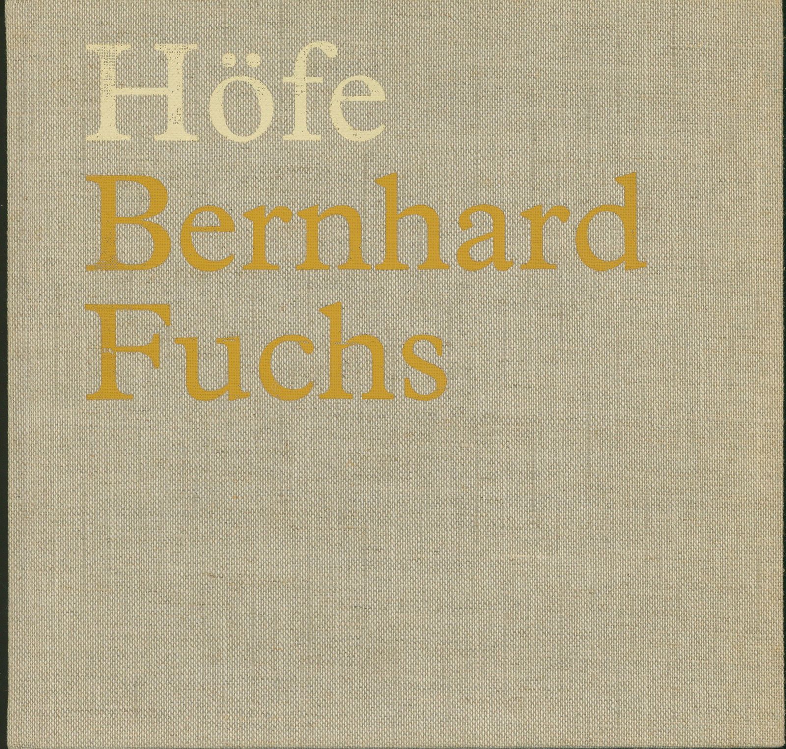 HOFE BERNHARD FUCHS