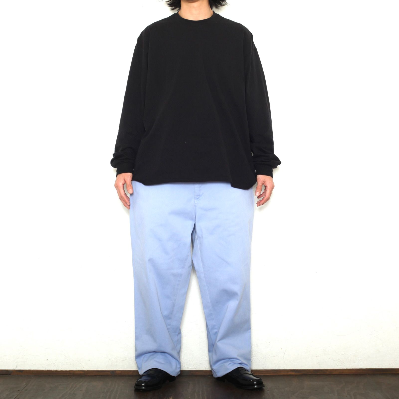 90s Polo by Ralph Lauren ポロチノ フィリップパンツ サックスブルー