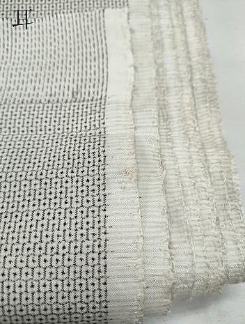 平和屋着物●本場大島紬　アンサンブル　反物　白大島　100亀甲　総詰め　着尺+羽尺　逸品　未使用　CAAV9860th 平和屋着物○本場大島紬 アンサンブル 反物 白大島 100亀甲 総詰め 着尺+