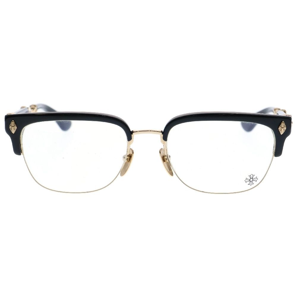 CHROME HEARTS クロムハーツ EVAGILIST ダガーテンプル ウェリントン サングラス ブラック