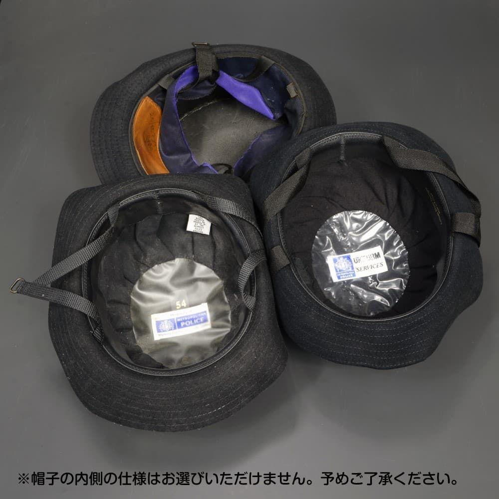 イギリス警察 サイクリング 安全ヘルメット ボーラーハット Lサイズ