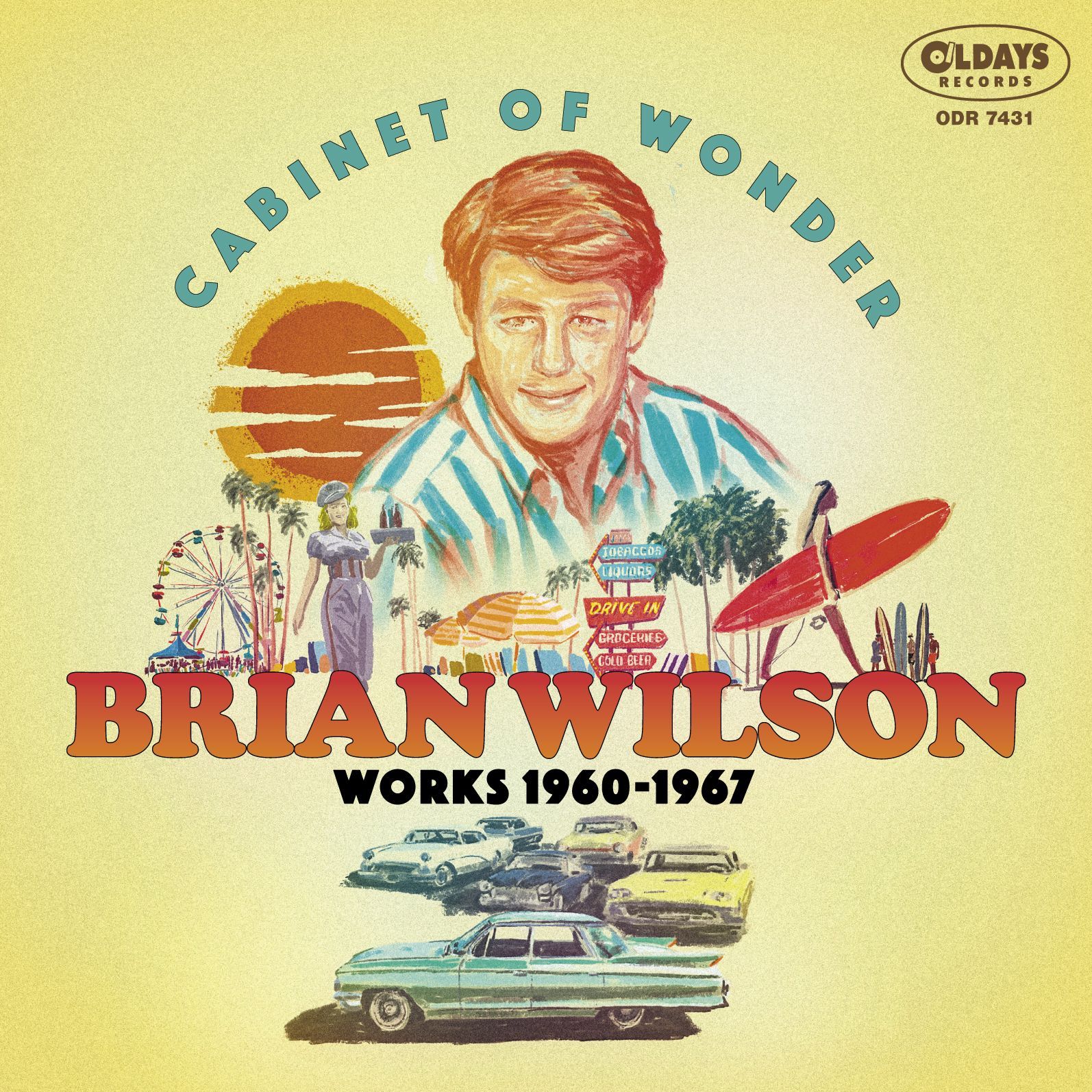 Brian Wilsonブライアンウィルソン 1966公式フィギュア特別ケース付 Brian Wilsonブライアンウィルソン 1966公式フィギュア特別