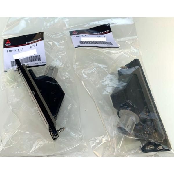 三菱純正新品CP9A ランエボ 5 6  ナンバープレートランプキット 左右セット ランサーエボリューション License plate lamp kit RH LH