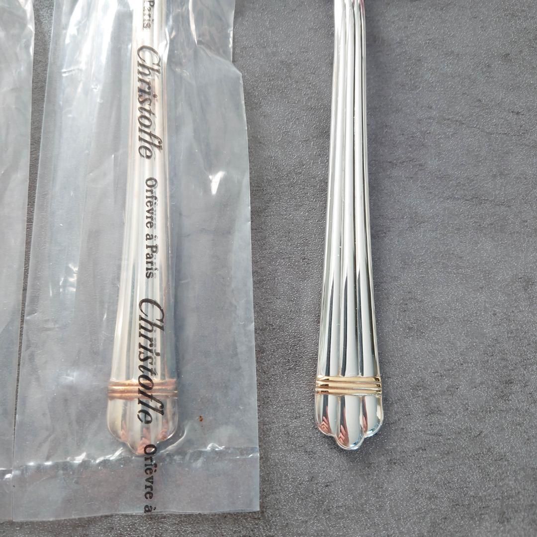 クリストフル アリアゴールドリング テーブルスプーン 含む 5点 SKLAD-KIRPICHA_RU