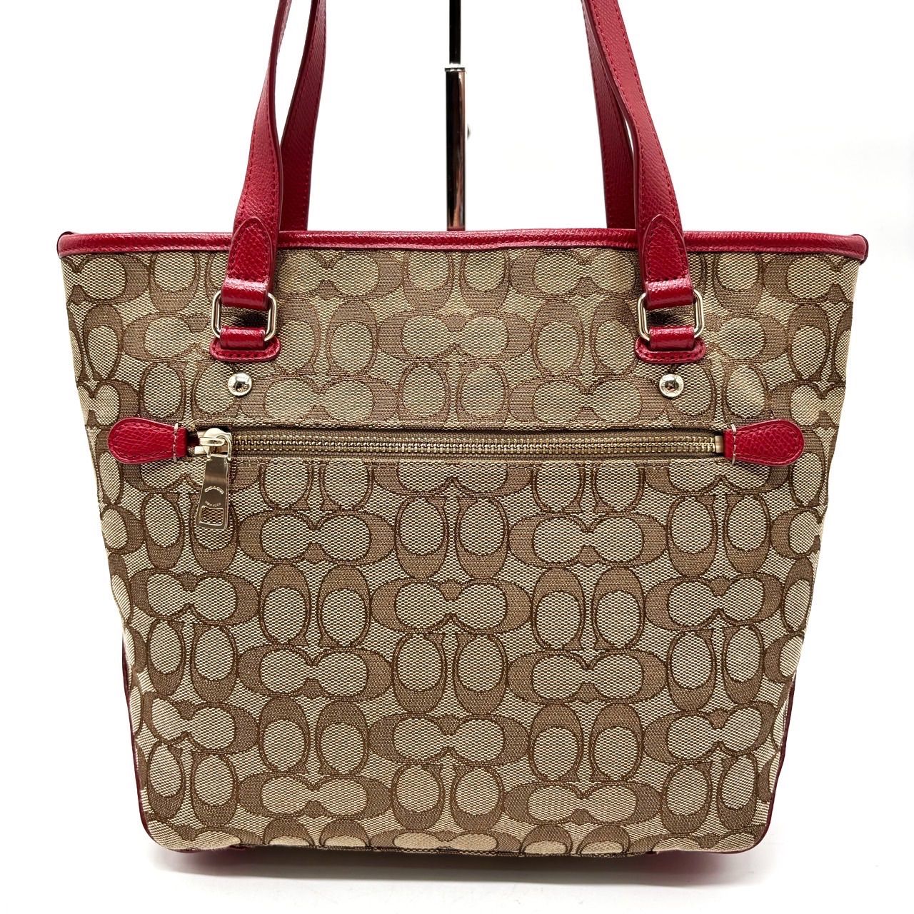 ✨美品✨ COACH コーチ トートバッグ シグネチャー キャンバス