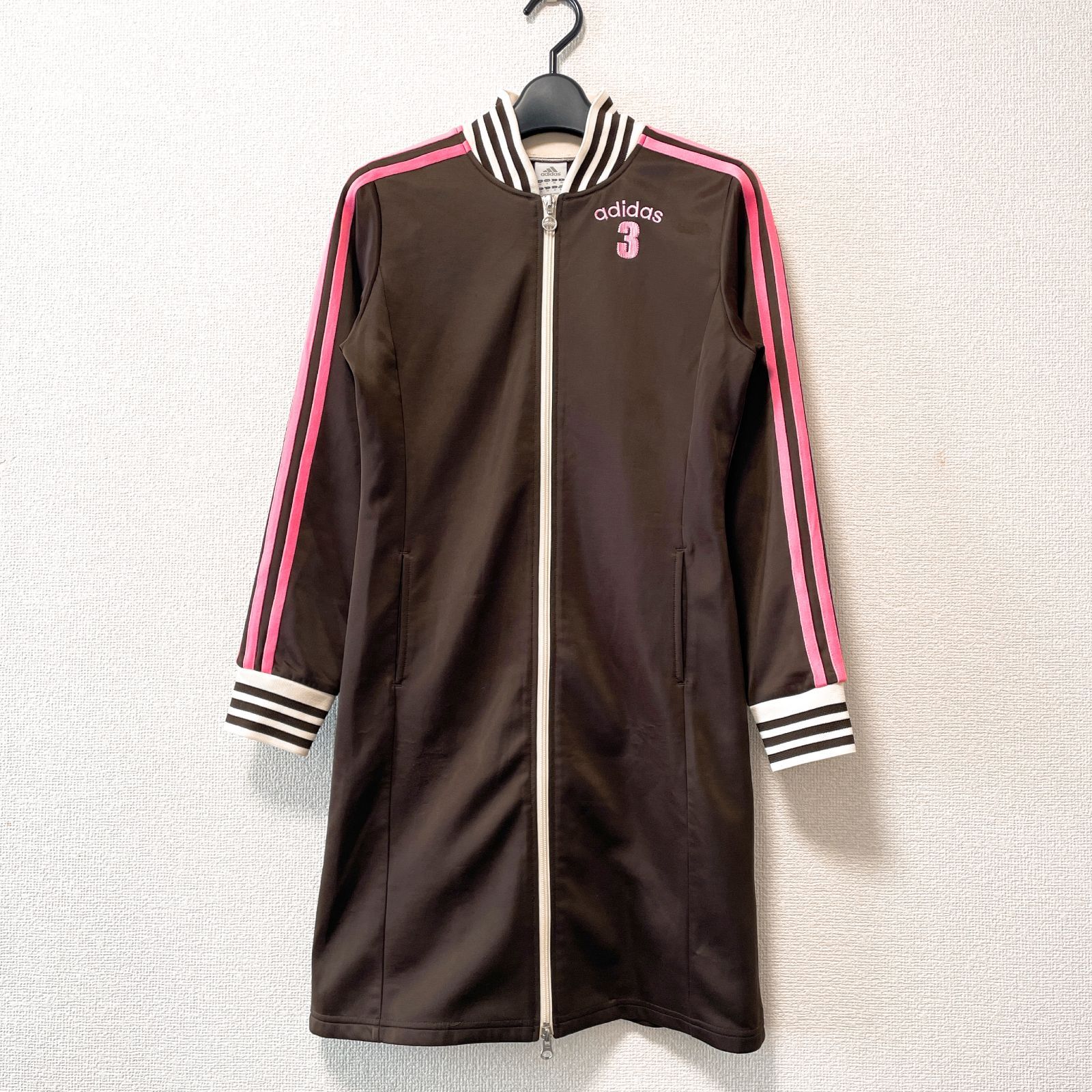 アディダス　adidas ジャージ　ワンピース　トラック　ロング　Y2K Y2K 万国旗 adidas アディダス トラックジャケット ジャージ