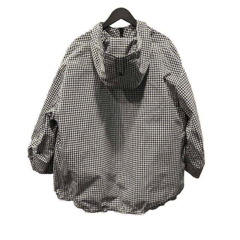 クリスチャン ディオール Christian Dior BEE刺繍アノラックパーカー 017C10A2856 ブラック×ホワイト ポリエステル レディース パーカー