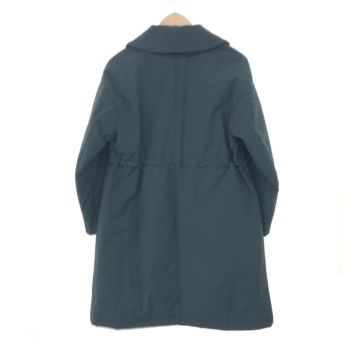 良好 LEILIAN レリアン ドロストコード ロング中綿 コート サイズ:9号  