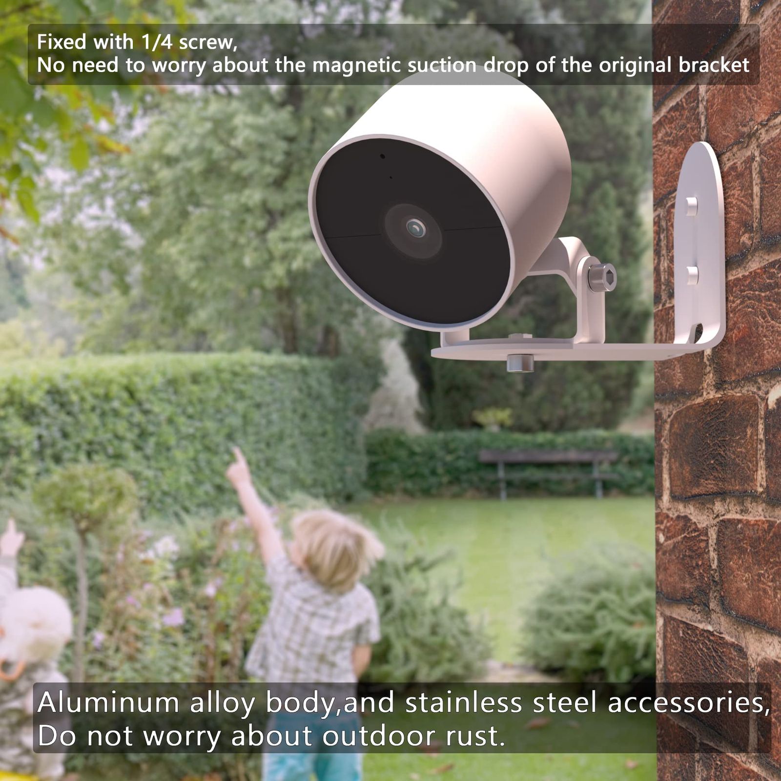 Zwolf メタルウォールマウント Google Nest Cam Outdoor Battery 第2