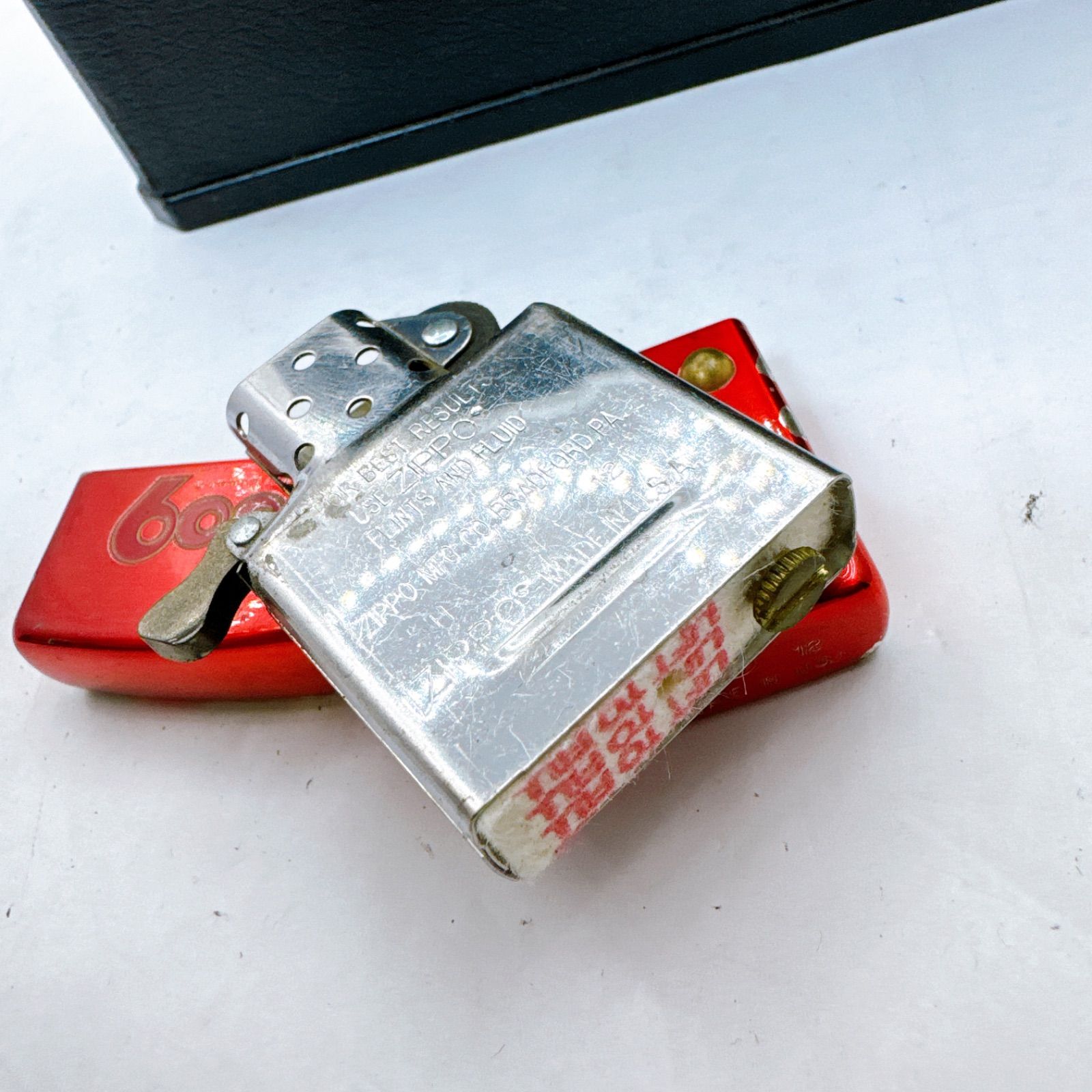 Zippo ジッポー サイボーグ009 限定版 2012年製 レッド 中古 良品 若干 