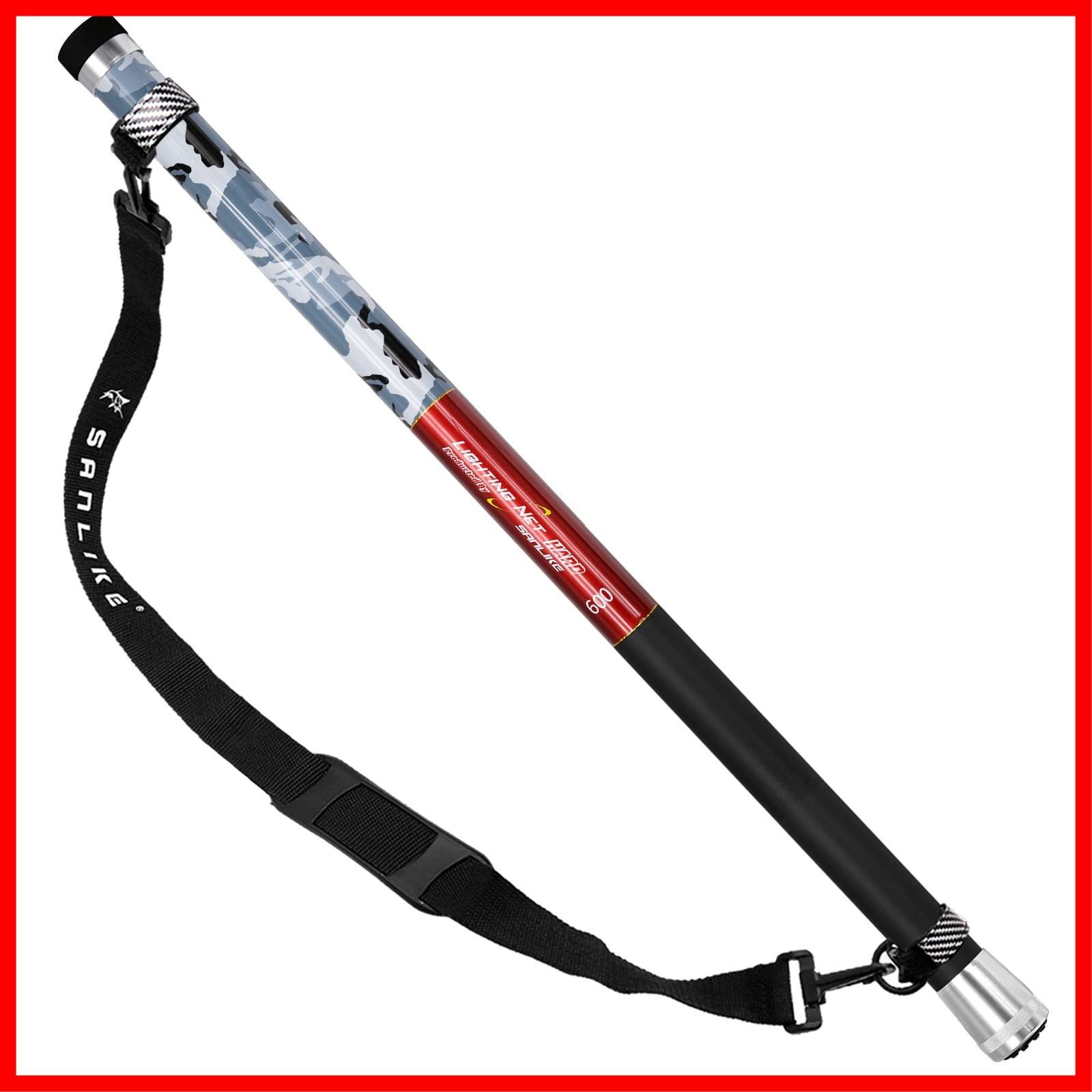 タモの柄 EVA先端 軽量 磯釣り ベルト付き 小継玉ノ柄 海水淡水両用 伸縮式 ランディングポール 3M 5M 6M 7M 8M サンライク SANLIKE 玉の柄