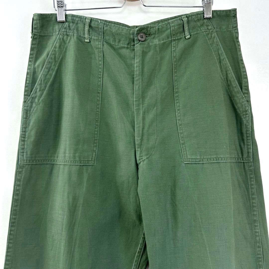 60s OG107 アメリカ軍ベイカーパンツ コットンサテン 1950's - 1960's 