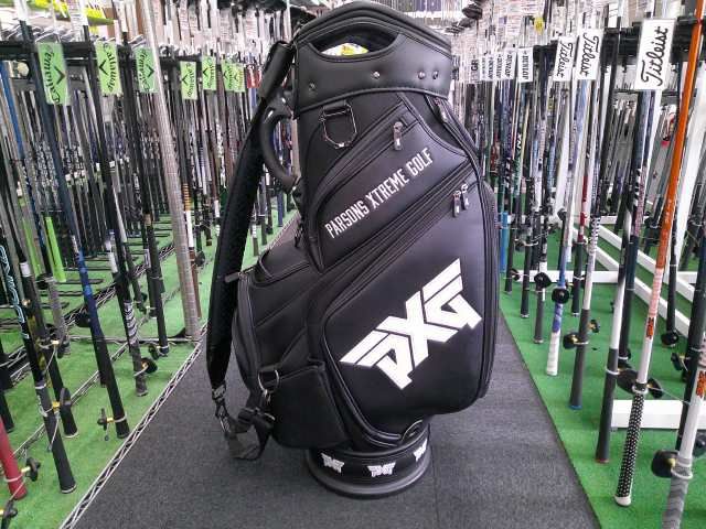 PXG PXG キャディバッグ ブラック フードナシ||0 1408 松山店