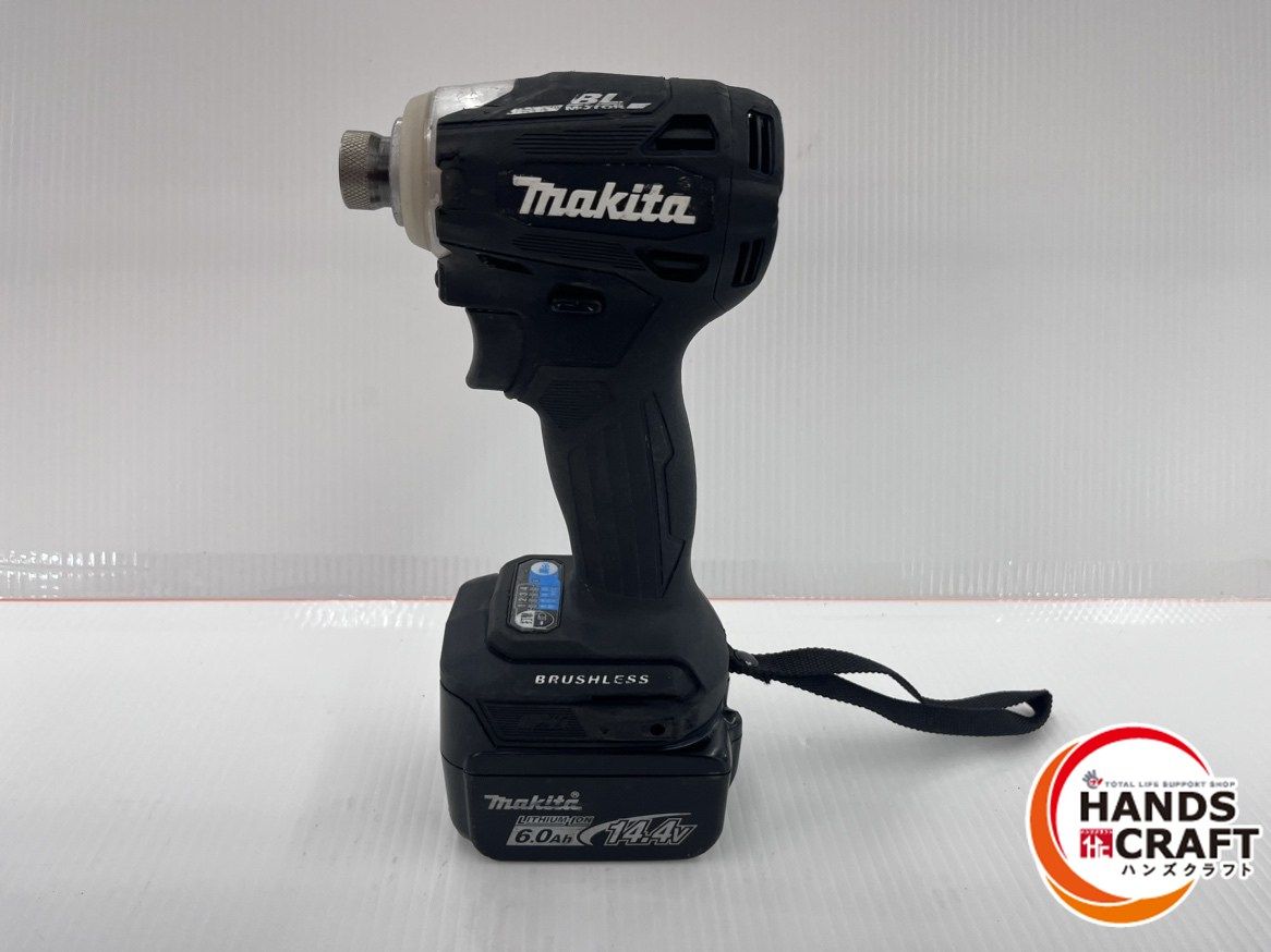 マキタ makita 14.4V インパクトドライバ TD162DRGXB 14.4V6.0Ah 充電回数11回13回 充電器付き 純正品