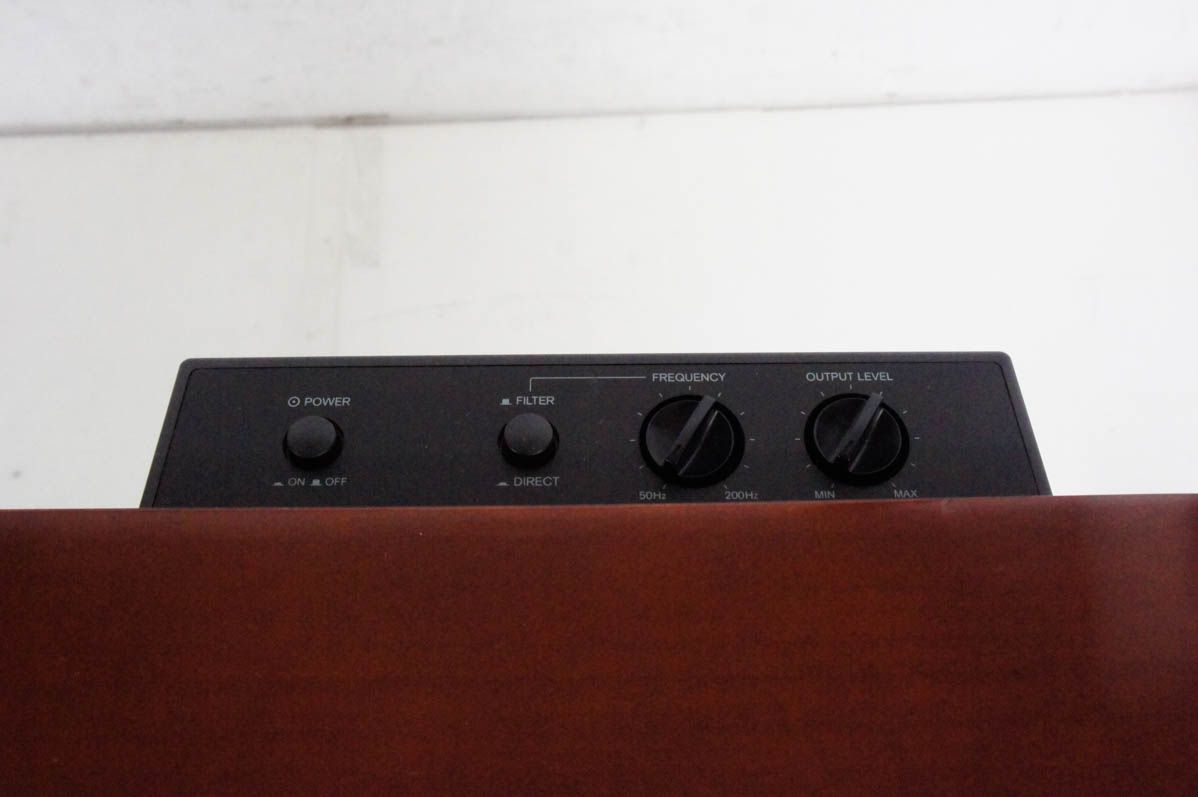 中古】ONKYOオンキヨー アンプ内蔵サブウーファーシステム SL