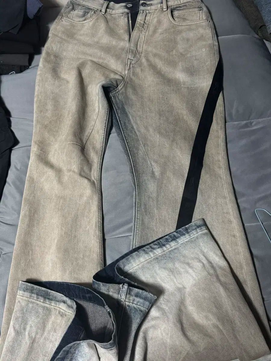 Rick Owens(リックオウエンス) ボラン ブーツカット ミネラル