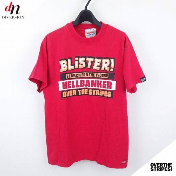 オーバーザストライプス BLISTER ロゴ プリント Tシャツ カットソー