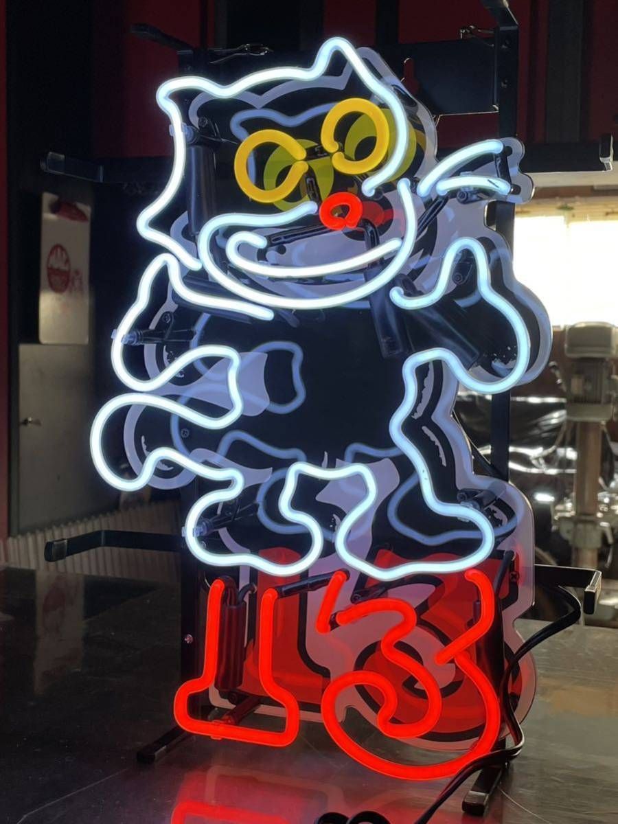 フィリックス Felix ネオン 看板 シボレー ローライダー インパラ