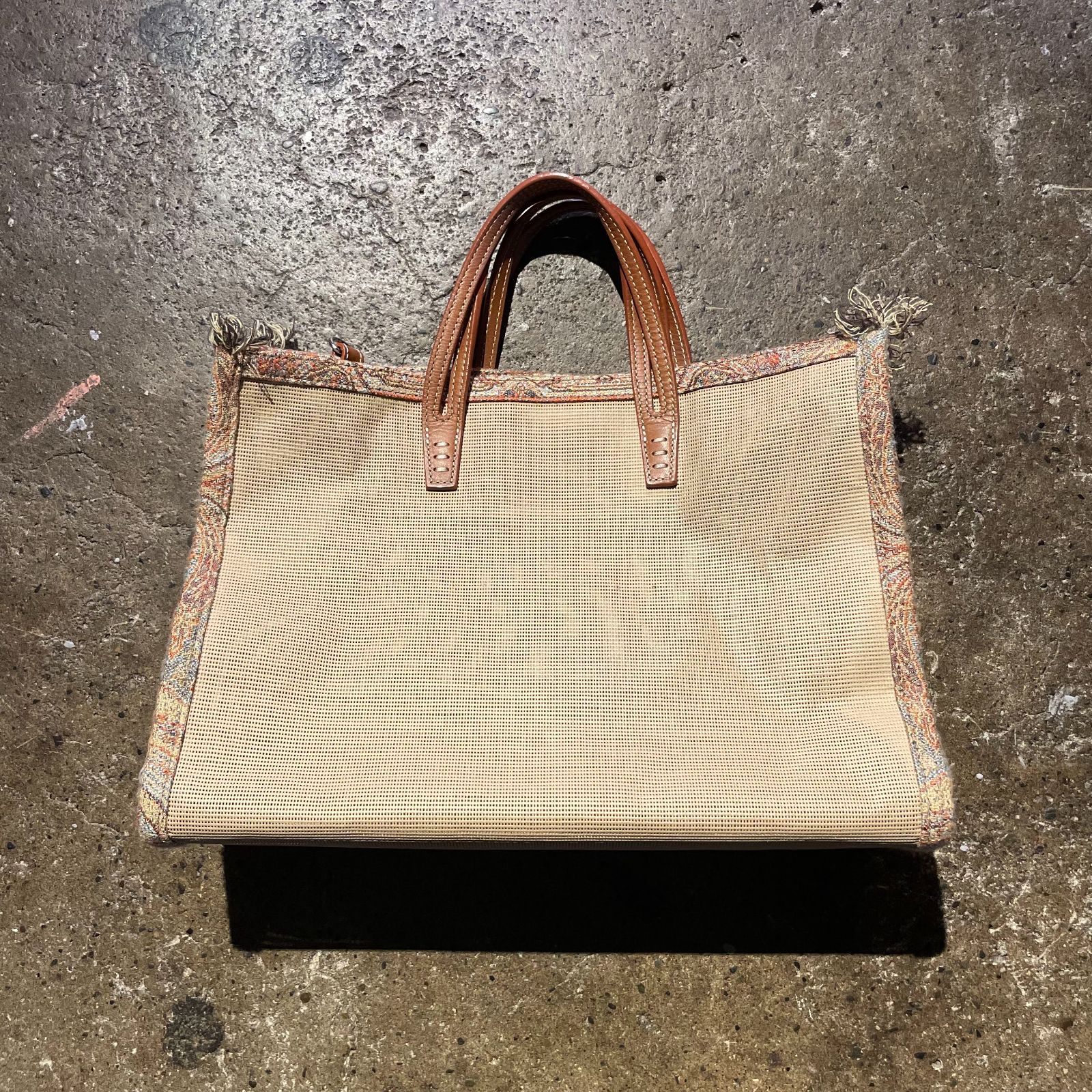 A VACATION 2024SS BREAD MESH KARMA アバケーション トートバッグ
