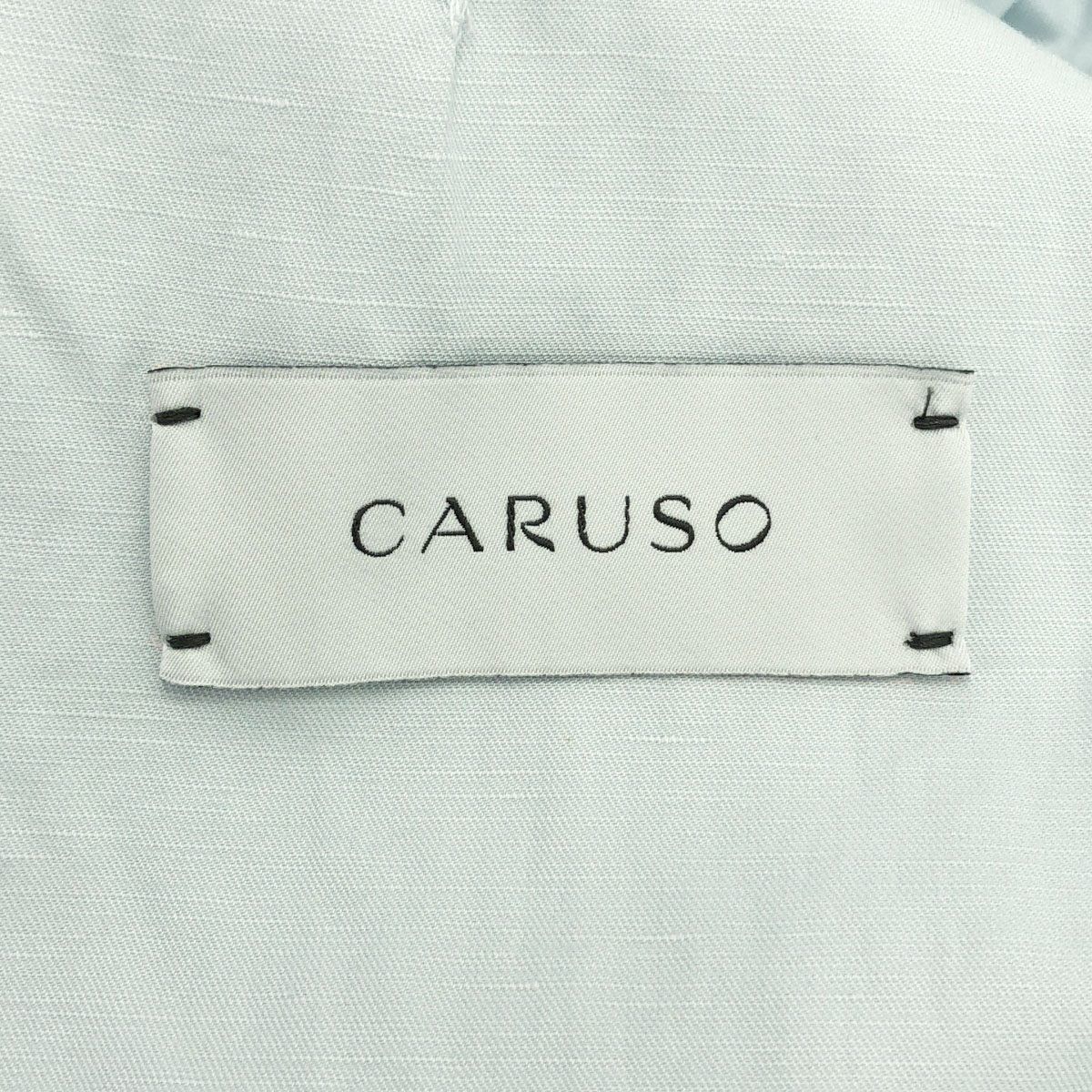 CARUSO カルーゾ elba コットンリネンテーラードジャケット MB01S37