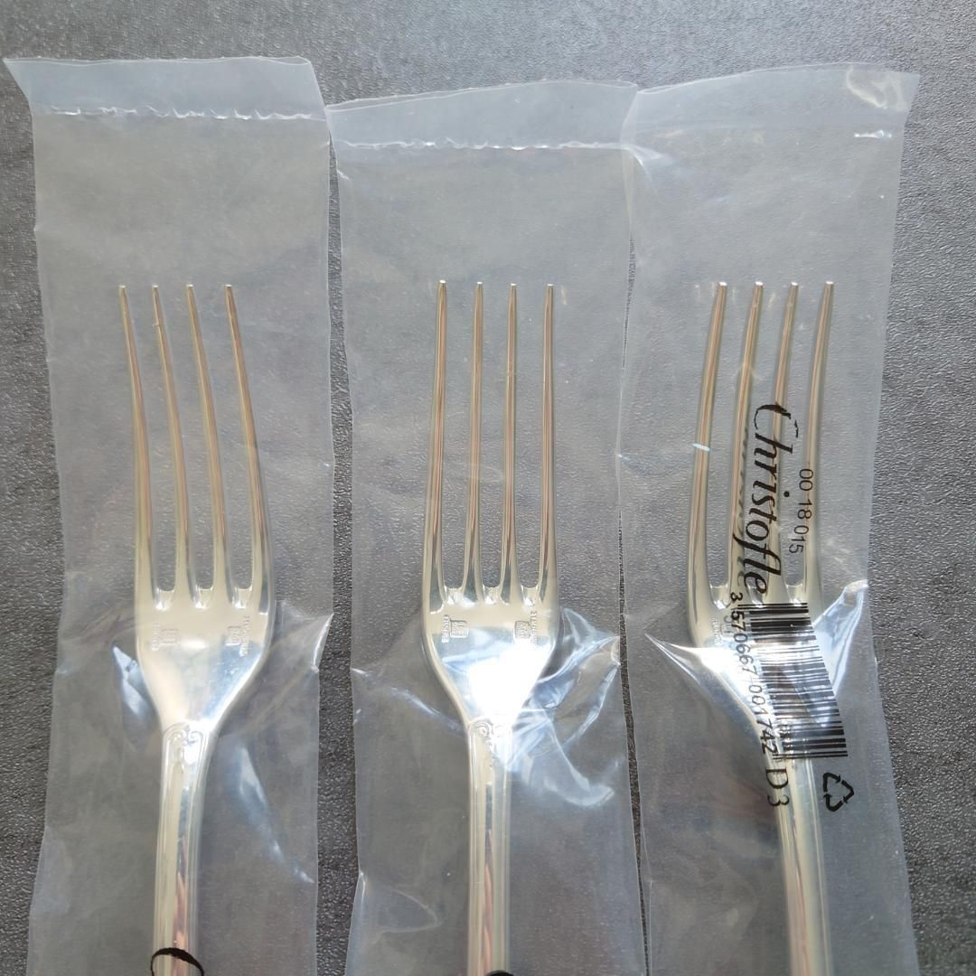 クリストフル マルメゾン デザートフォーク 3点 SKLAD-KIRPICHA_RU