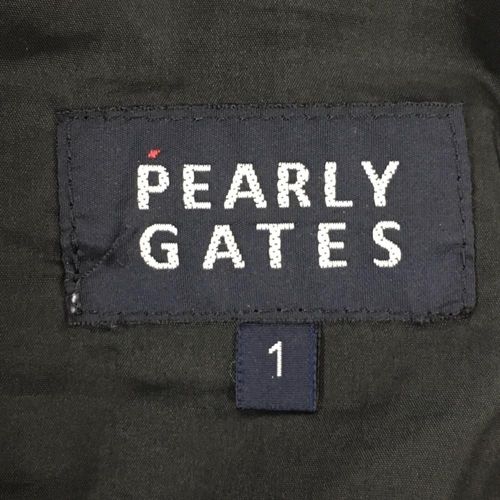 パーリーゲイツ　パンツ　PEARLYGATES チェック柄　ブラック　黒　グレー 美品】パーリーゲイツ パンツ グレー×黒 グレンチェック ウール