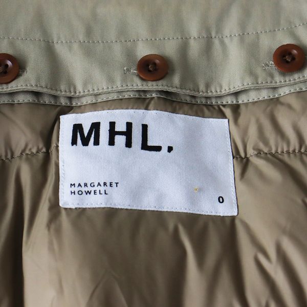 MHL. エムエイチエル マーガレットハウエル コットン ダウンライナー付