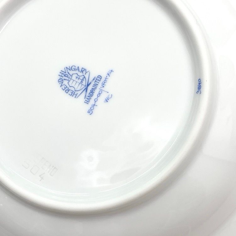 未使用品 HEREND ヘレンド スープ皿23cm 3枚 ウィーンの薔薇