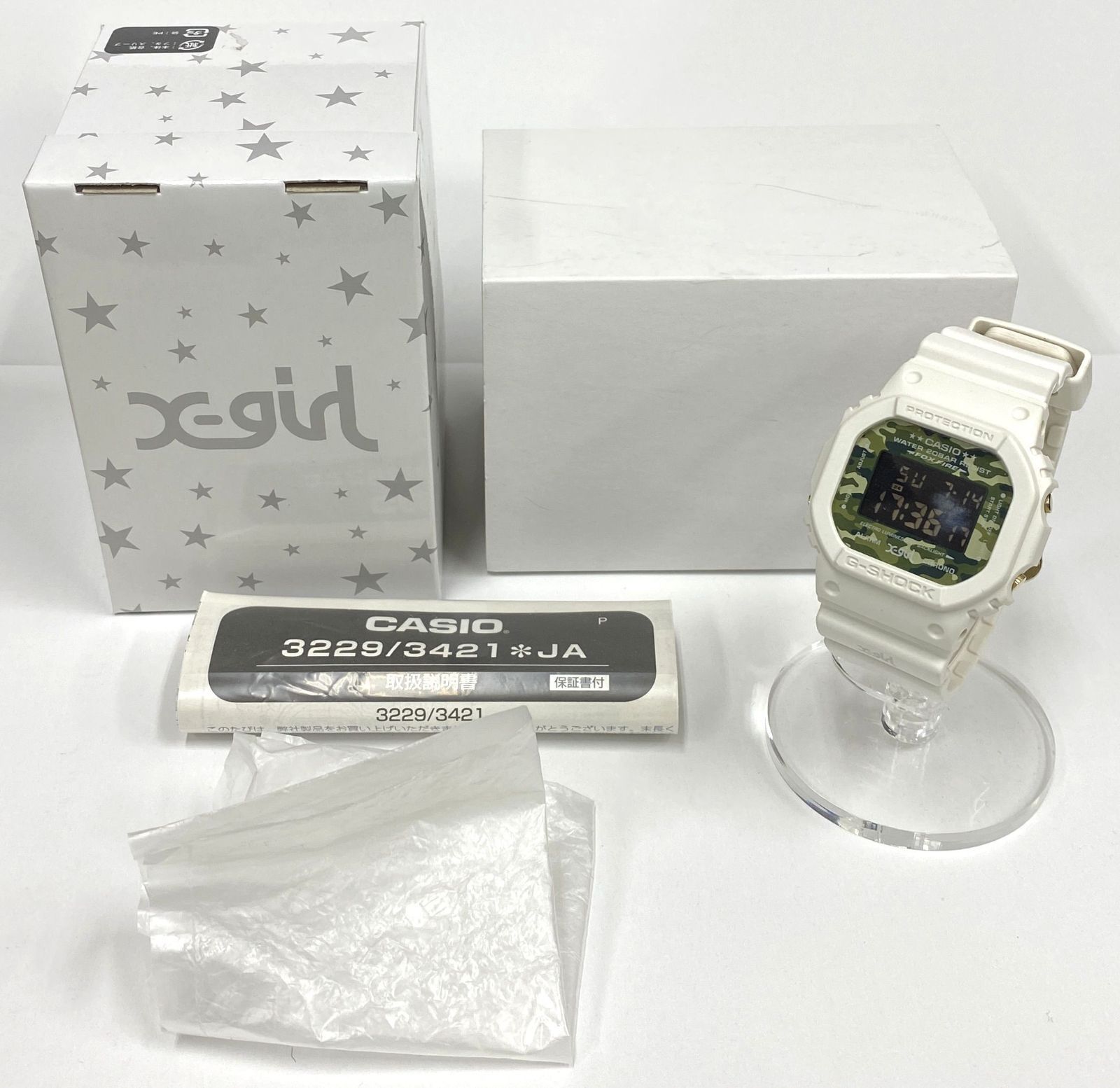 X-girl × G-SHOCK DW-5600VT 腕時計 レディース 電池 ジー X-girl × G-SHOCK DW-5600VT 腕時計 レディース 電池 ジー