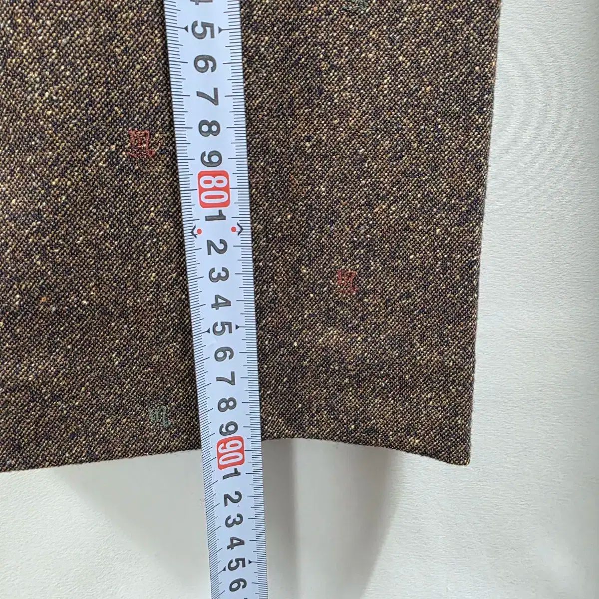 ブラウン ツイード