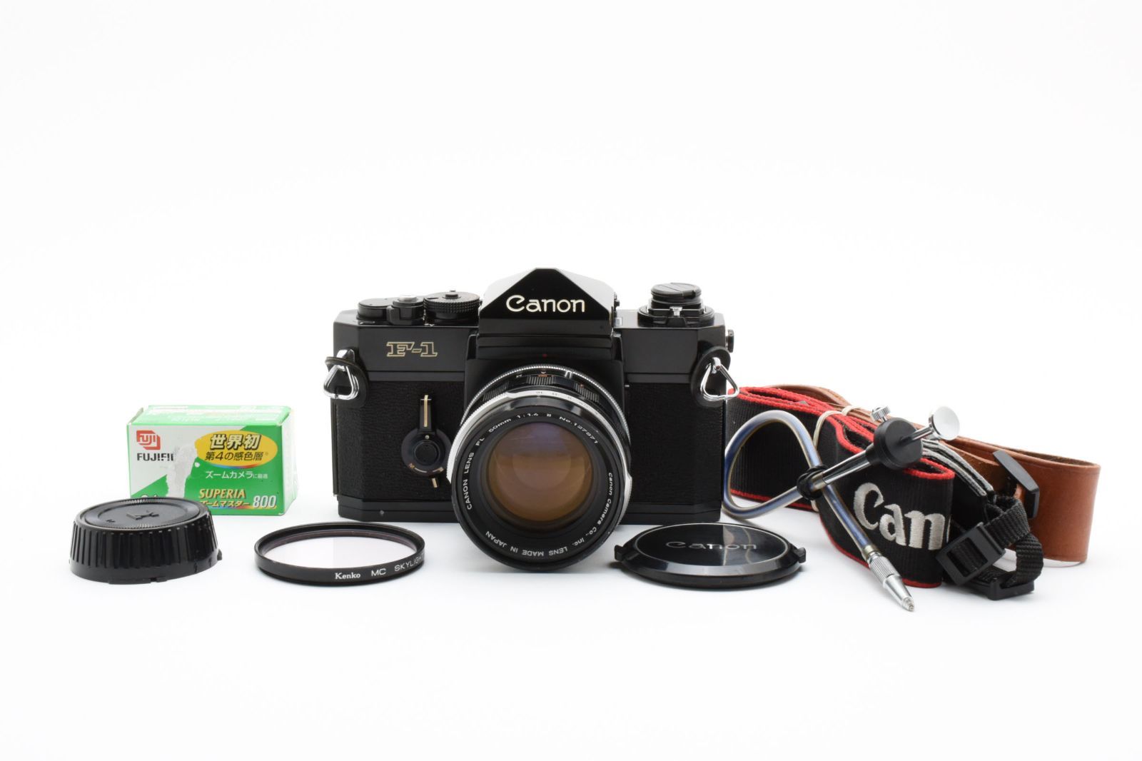 4740 品 ジャンク Canon F-1 Early SLR Camera FL 50mm F1.4 キヤノン MFフィルムカメラ MF単焦点レンズ 0505