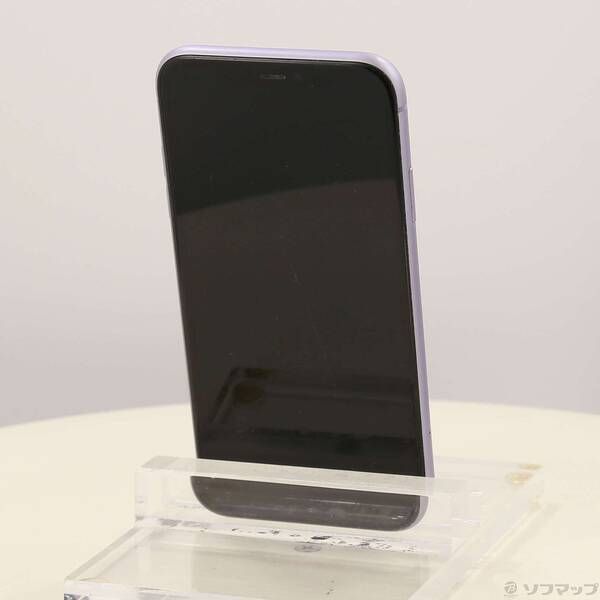 【人気カラー】iphone11 64gb パープル 中古品〕 iPhone11 64GB パープル MWLX2J／A SIMフリー【377